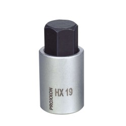 Cheie HEX 19mm,  55 mm, prindere 1/2", Proxxon