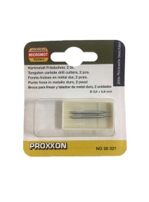 Proxxon 28321 - Freze/burghie din Tungsten-Carbid 0,6 si 0,8mm