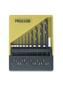 Proxxon 28874 - Set 10 burghie miniatura/hobby/electronica HSS 0,3-3,2mm